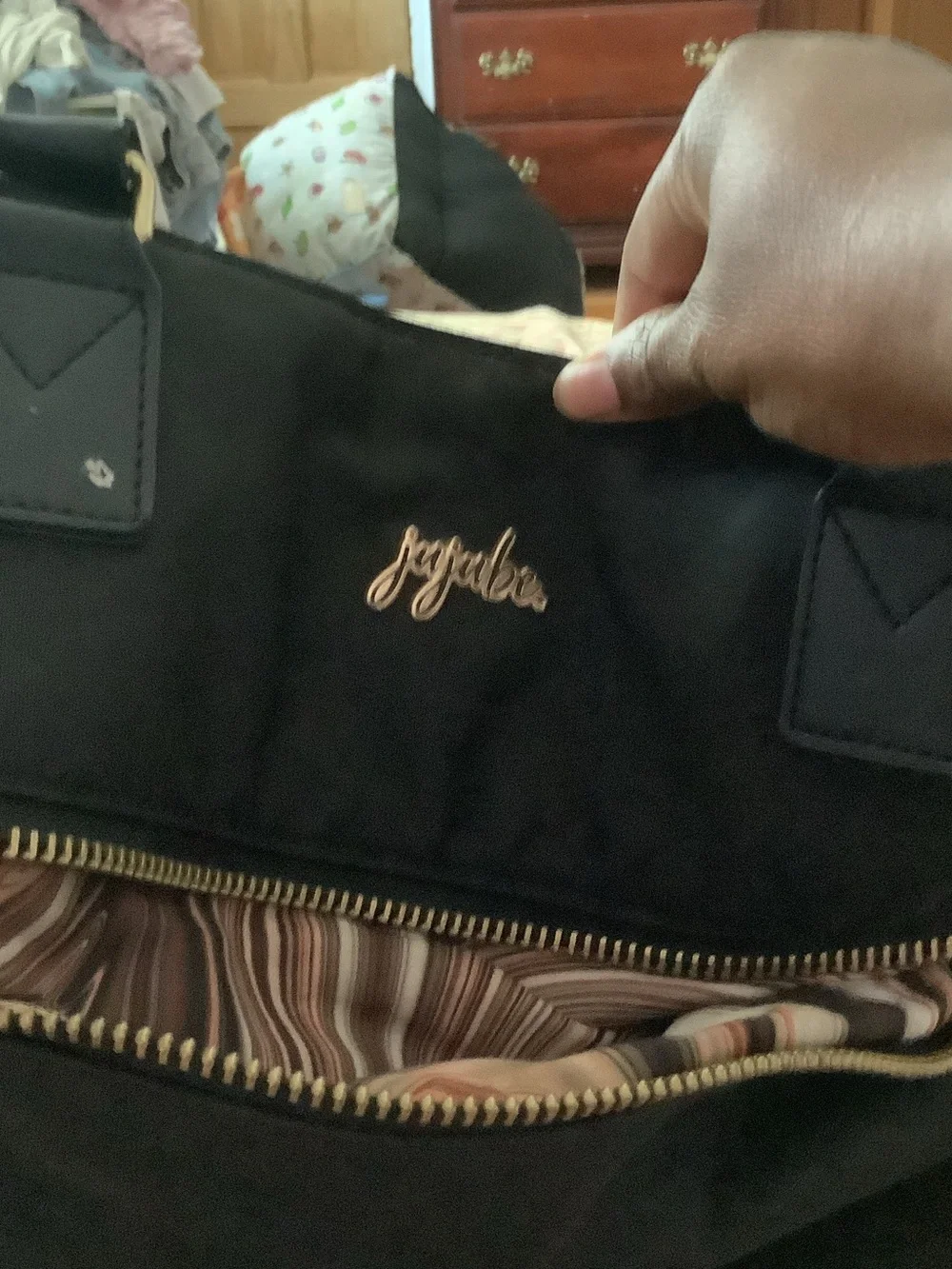 Ju-Ju-Be Black Baby Bag
